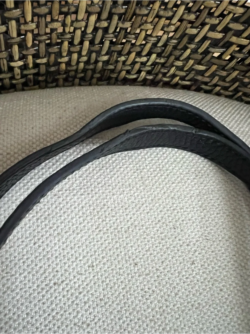 Tory Burch Perry Black Pebbled Leather Tote